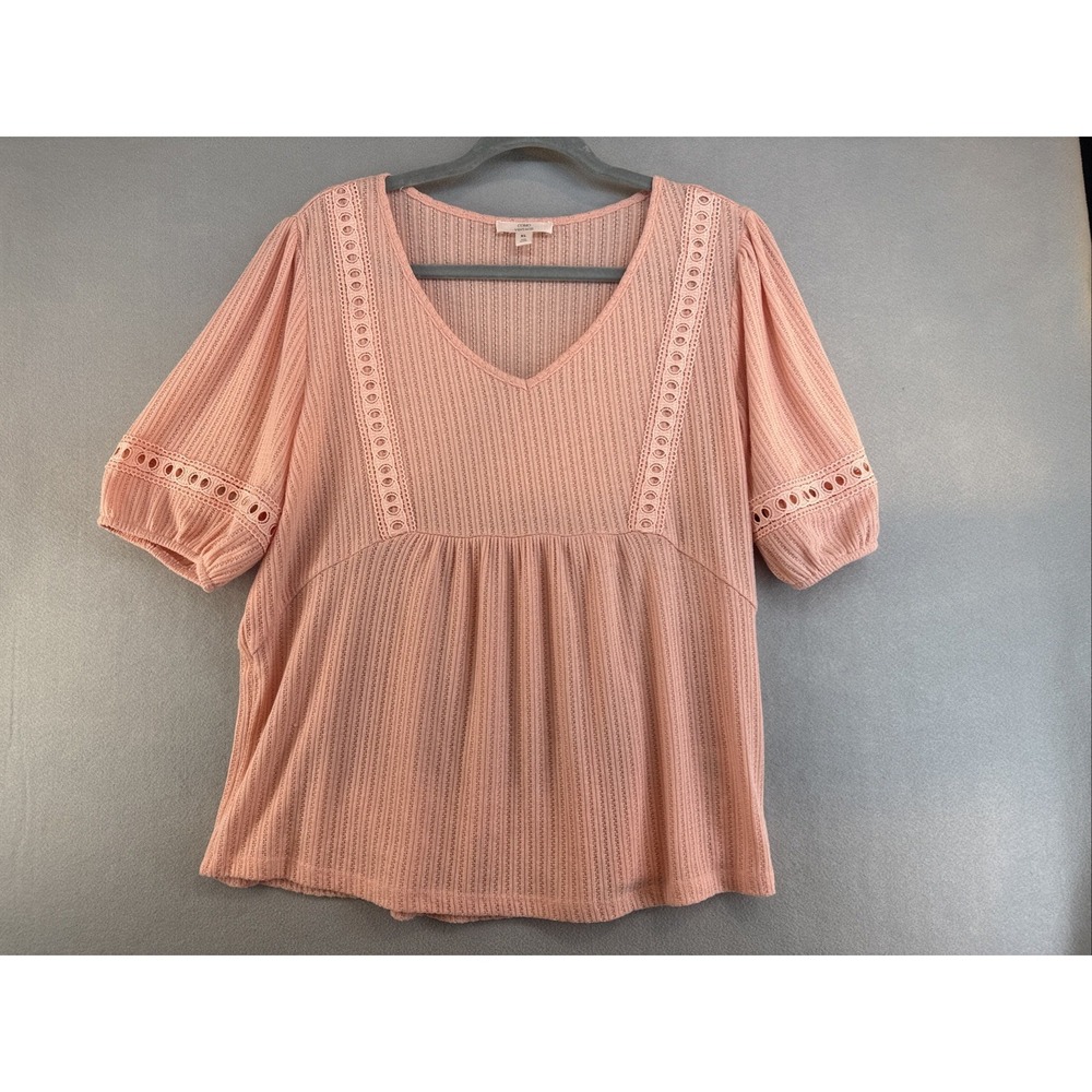 Como Vintage Top, Size XL, Babydoll, Casual, Workwear
